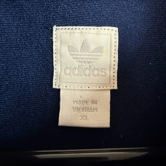 Cleveland Cavaliers Track Jacket Mens XL Navy Blue Adidas Warm Up NBA Basketball - Picture 4 of 9